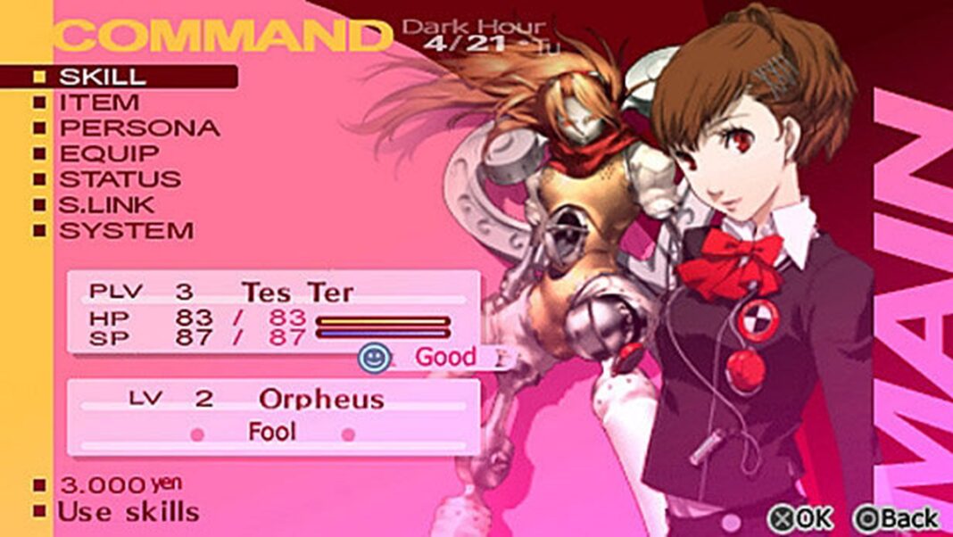 Persona Portable Priestess Boss Guide Levels Weakness Tips