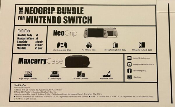 Nintendo Switch OLED Grip