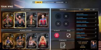 WWE 2K22 MyFACTION Mode Screenshot