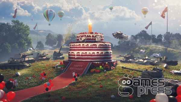 World of Tanks birthday event image