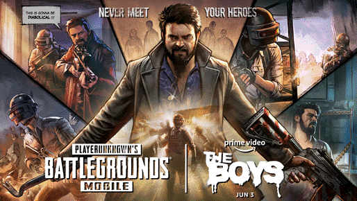 PUBG Mobile THE BOYS Event