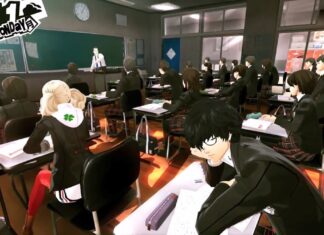 Persona 5 Royal Answers - Joker in class