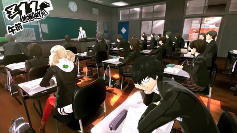 Persona 5 Royal Answers - Joker in class