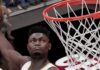Zion Williamson Build - Zion leaping for a dunk
