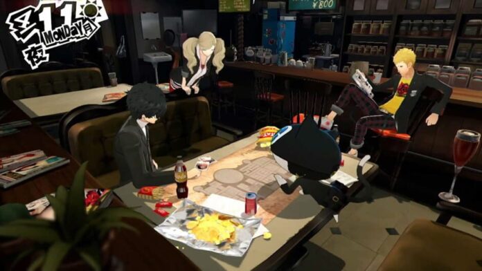 Chariot Confidant Guide - Protagonist spending time with Ryuji