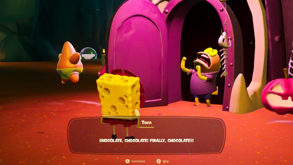 Spongebob Squarepants The Cosmic Shake - Image of Chocolate meme character