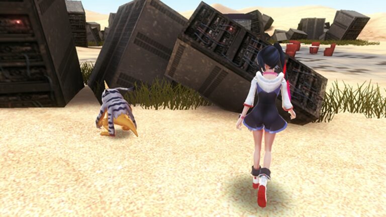 All tamer skills - image from gameplay in Digimon World Next Order