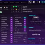 Destiny Udogie Attributes in Football Manager 23 - Used in list of Best young left backs in FM23
