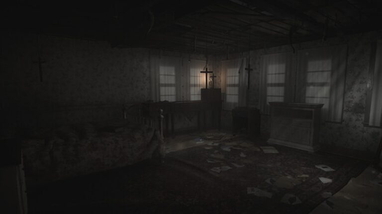 Spirit Box questions - image of a room in Demonologist