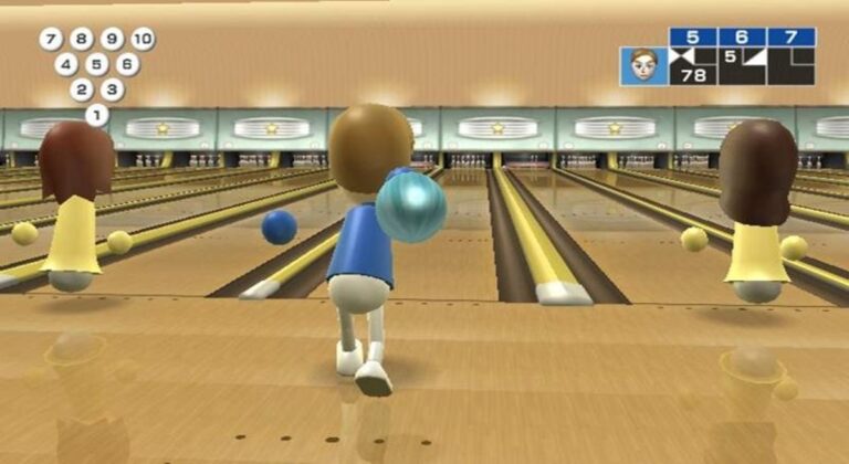 gamign success - image from Wii Sports Bowling