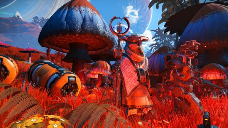 No Mans Sky gameplay image - how to get staff guide