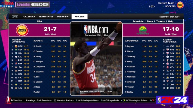 NBA 2K24 best teams to rebuild - MyNBA screenshots