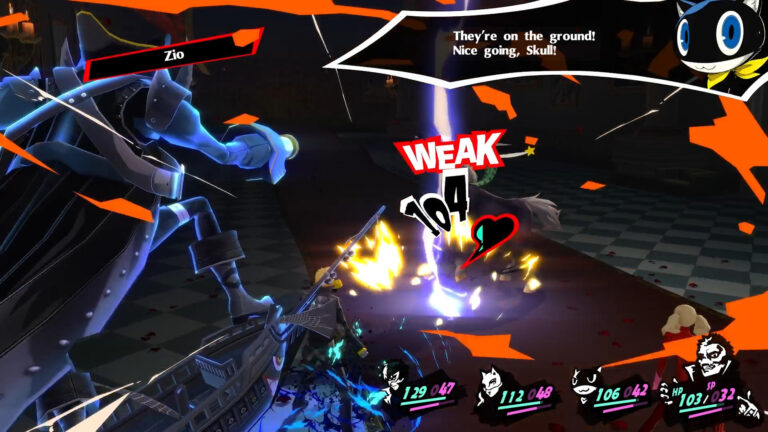 Beat Archangel in Persona 5 Royal - image from gameplay