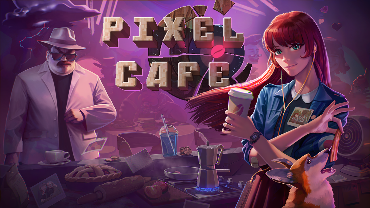 Pixel Cafe key art