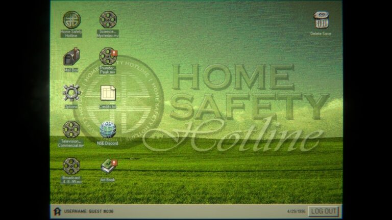 Home Safety Hotline answers - image from gameplay