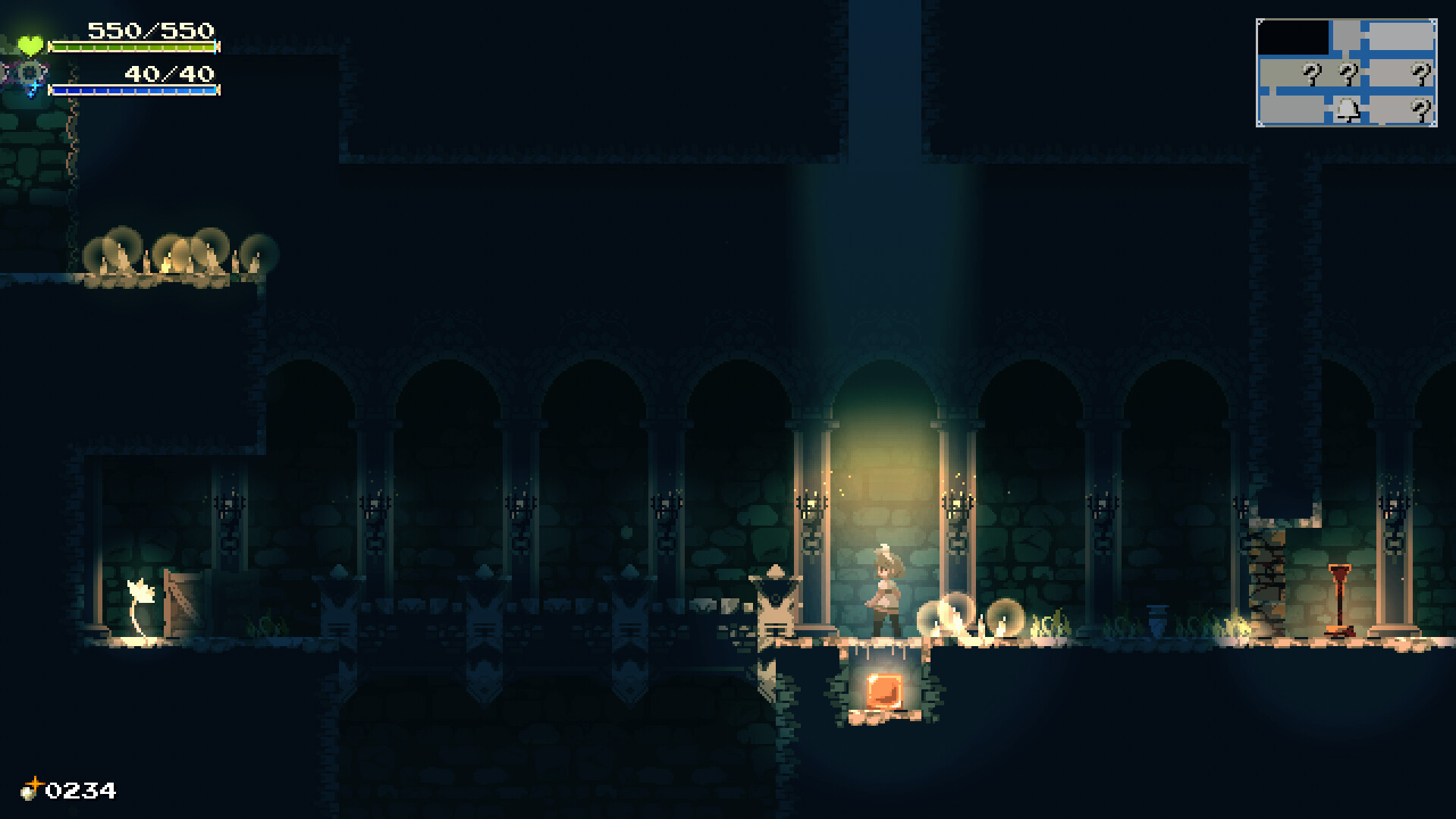 Momodora Moonlit Farewell all companions - image from gameplay