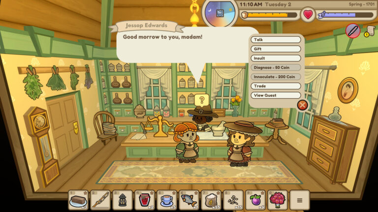 Echoes of the plum Grove Marriage Guide - image from gameplay