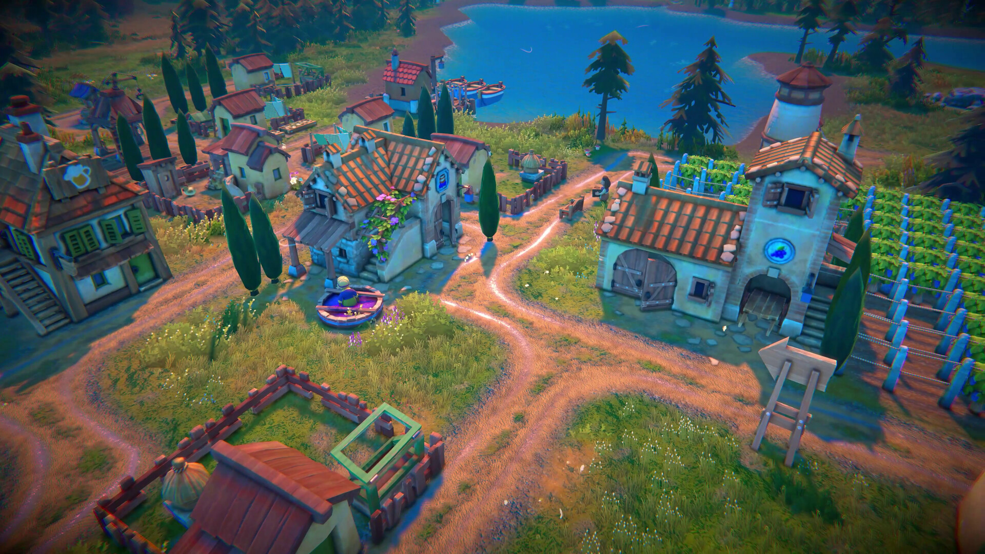 Fabledom Raise Taxes guide - image from gameplay