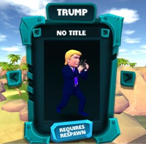 Donald Trump in Leader strike - bad video game presidents