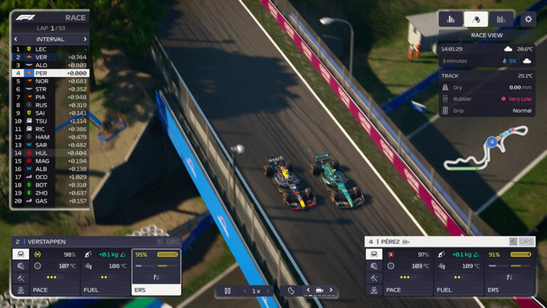 F1 Manager 24 Driver Ratings guide - image from gameplay