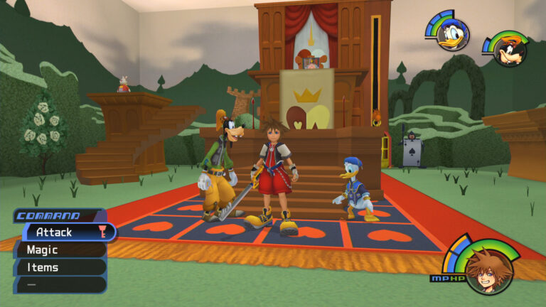 Kingdom Hearts 1.5 Secret Ending guide - image from gameplay