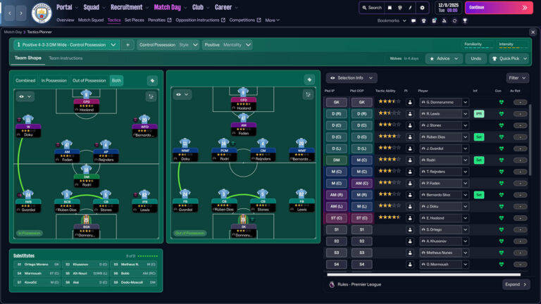 FM26 Women's Defensive MIdfield Wonderkids - image from gameplay